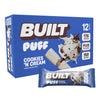 BUILT Puffs Protein Bars Cookies N Cream Puff High Protein Bars - ProteinKing