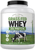 Carlyle Grass Fed Whey Protein Powder | 5lb (80 oz) | 33g of Protein Per Serving | Unflavored | Sugar and Hormone Free | Non - GMO and Gluten Free Supplement | by Herbage Farmstead - ProteinKing