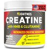 Creatine Powder for Men - Creatine HMB - Creatine for Women - Micronized Creatine Powder - Creatine Glutamine with HMB| for Muscle Growth & Recovery| Creatine Monohydrate 5000mg Per Serv Unflavored - ProteinKing