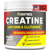 Creatine Powder for Men - Creatine HMB - Creatine for Women - Micronized Creatine Powder - Creatine Glutamine with HMB| for Muscle Growth & Recovery| Creatine Monohydrate 5000mg Per Serv Unflavored - ProteinKing
