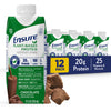 Ensure 100% Plant - Based Vegan Protein Nutrition Shakes with 20g Fava Bean and Pea Protein Chocolate 11 Fl Oz 12 Count - ProteinKing