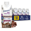 Ensure Max Protein Shake | Milk Chocolate | Ready to Drink | 30g Protein for Muscle Building | 1g Sugar 4g Fiber | 11 fl oz - 12 Pack - ProteinKing