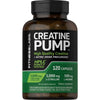 Fitness Labs Creatine Capsules | 120 Count | 3000mg | German Creatine Monohydrate | Creapure | Pump Supplement | Plus Nitric Oxide Precursor | HPLC Tested | Non-GMO ProteinKing