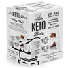 Genius Gourmet Gluten Free Keto Protein Bar Chocolate Keto Bars Premium MCTs Low Carb Low Sugar (Variety Pack 20 Count (Pack of 1)) - ProteinKing