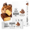 Genius Gourmet Protein Bar Chocolate Peanut Butter Keto Snack Low Carb Low Sugar & Gluten Free Protein Snacks for Adults 10G of Whey Protein per Protein Bar 5 Net Carbs 10 Count - ProteinKing