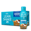 GNC Lean Shake 25 Ready to Drink Protein Shake| 25g High Protein Meal Replacement with Vitamins and Minerals| Coconut Caramel |12 Bottles - ProteinKing