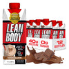 Lean Body Ready - to - Drink Chocolate Protein Shake 40g Protein Whey Blend 0 Sugar Gluten Free 22 Vitamins & Minerals LABRADA 17 Fl Oz (Pack of 12) - ProteinKing