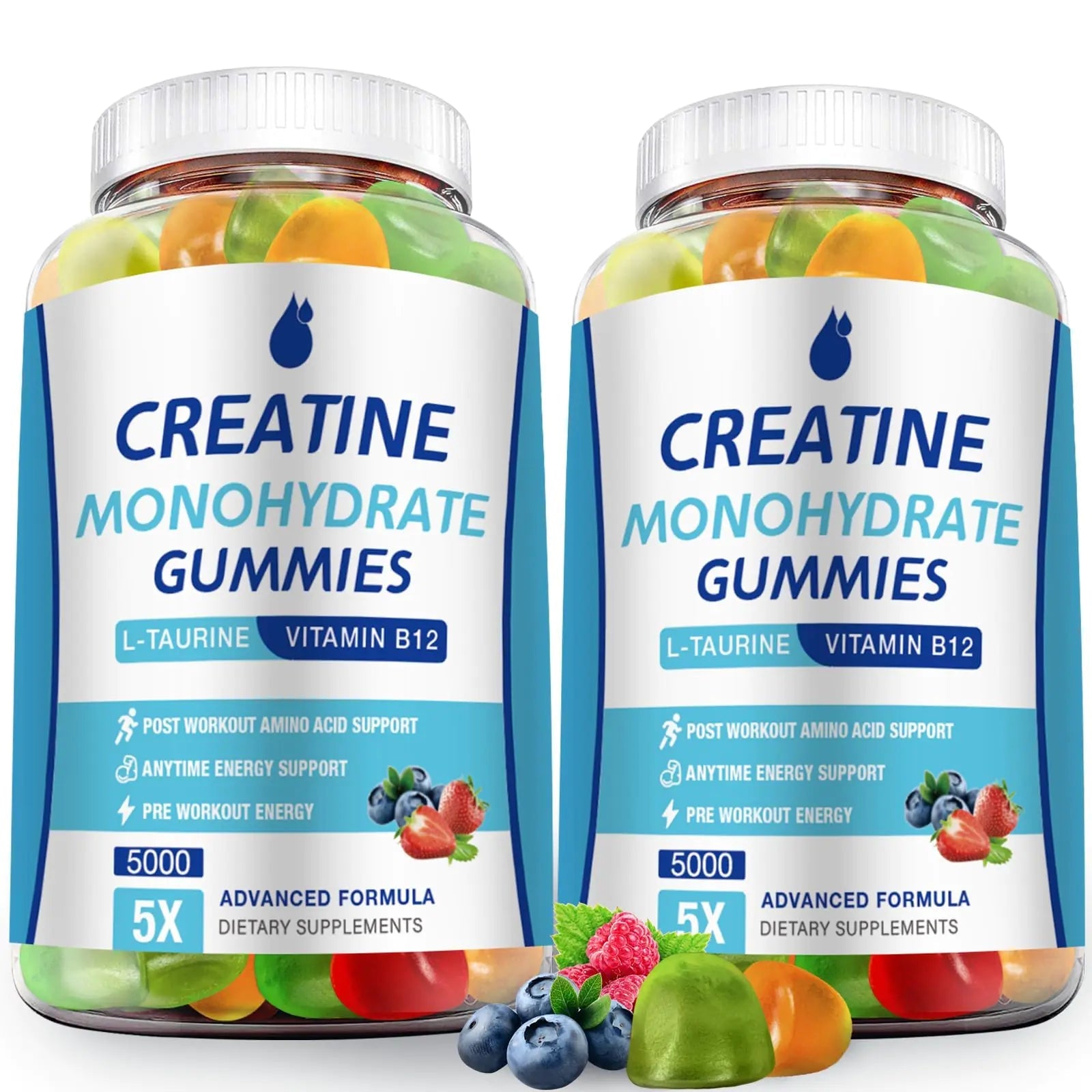 MaxHemp Creatine Monohydrate Gummies 5g Creatine Monohydrate per Serving Sugar Free Vegan - ProteinKing