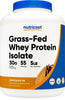 Nutricost Grass - Fed Whey Protein Isolate (Chocolate Peanut Butter 5LBS) - Non - GMO Gluten Free - ProteinKing