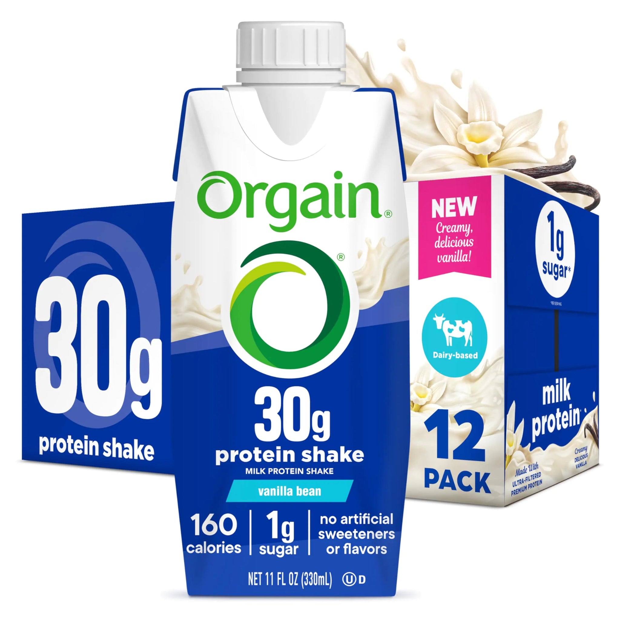 Orgain High Protein Isolate Milk Protein Vanilla - ProteinKing