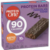 Protein One 90 Calorie Protein Bars Chocolate Fudge Keto Friendly 5 Ct 4.8 oz - ProteinKing