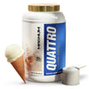 QUATTRO Magnum Nutraceuticals Whey Protein Powder Vanilla Soft Serve Ice Cream 2lb - ProteinKing