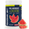 Reebok ReeEnergize Pre - Workout + Creatine | 200MG Caffeine 3G Creatine 4G Citrulline | Energy Focus Strength | Nitric Oxide Booster | 25 Servings | Watermelon Crush - ProteinKing