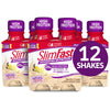 SlimFast Advanced Nutrition Shake – Ready To Drink Meal Replacement – 20g of Protein – 11 Fl. Oz. Bottle – 12 Count - Pantry Friendly Vanilla Cream 4 Count (Pack of 3) 132 Fl Oz (Pack of 12) - ProteinKing