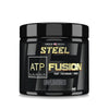 Steel Supplements ATP - Fusion | Optimized Absorption Creatine Monohydrate Workout Supplement | Bloat Free Formula for Faster Recovery with Creatine Monohydrate Powder | 40 Servings - ProteinKing